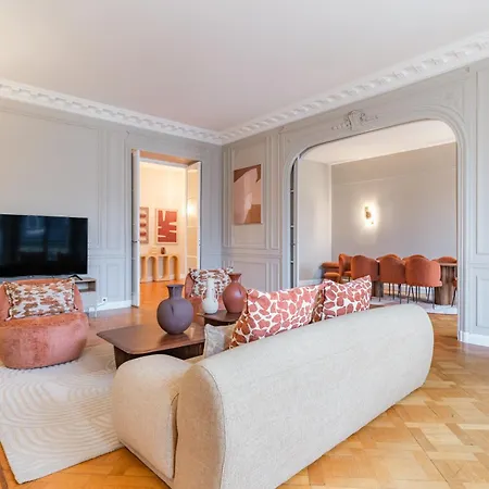 Exceptional Luxury Near Avenue Foch In 16th Apartmán Paříž